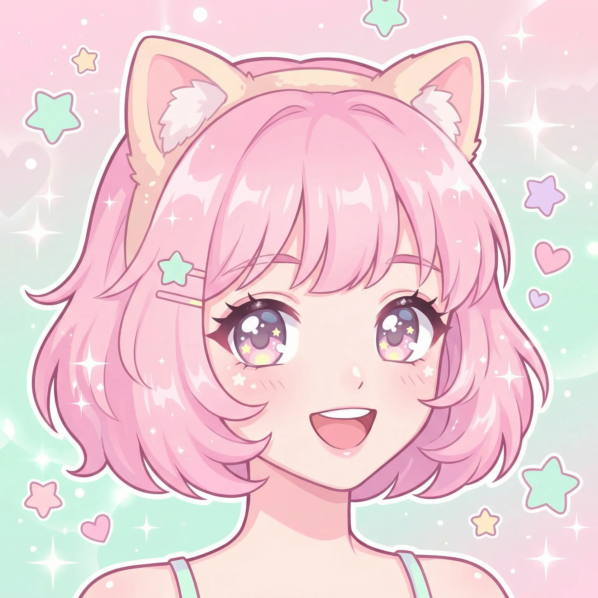 粉色猫咪 - 蜜柚app v1.2.7 人气女神